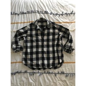 Madewell plaid flannel